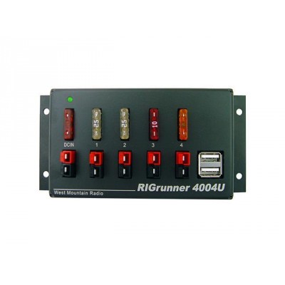 RIGrunner 4004 USB 12V power outlet strip 
